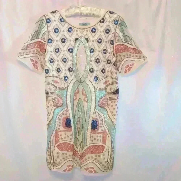 NWT Karlie Unique Sequin Dress.  Size S/M - Picture 1 of 8